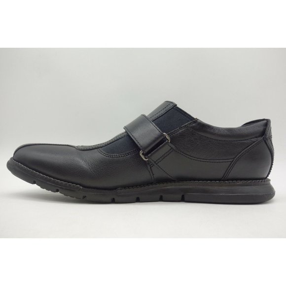 Cole Haan Grand OS Black Leather Adjustable Slip On Shoes Men\'s 9.5 M main image 3